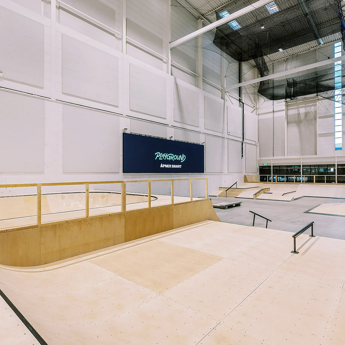 Skatepark for to