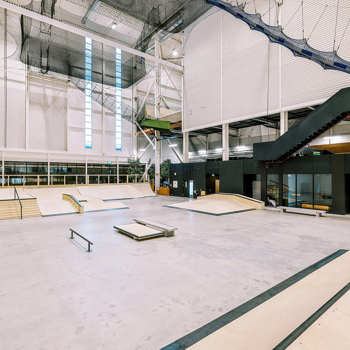Skatepark for to