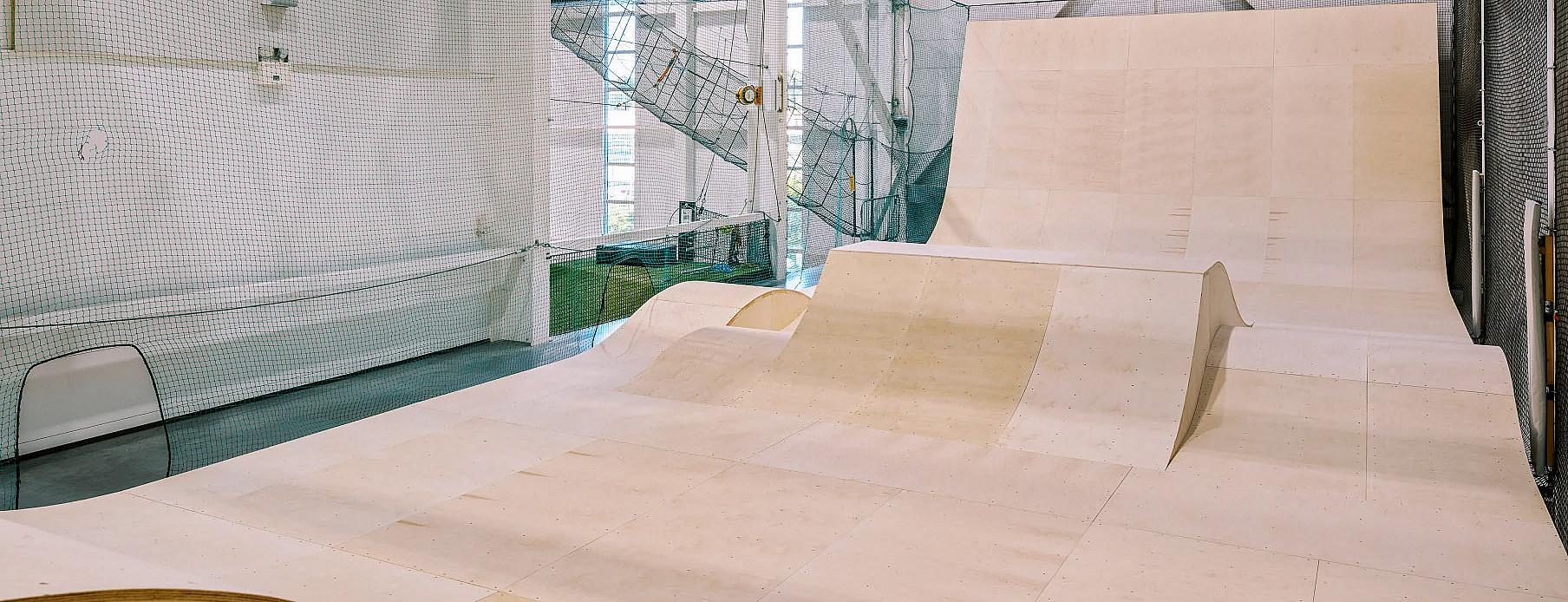 Skatepark for to