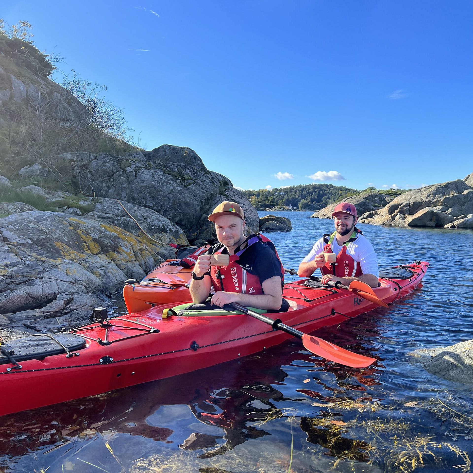 Guidet tur med havkajakk