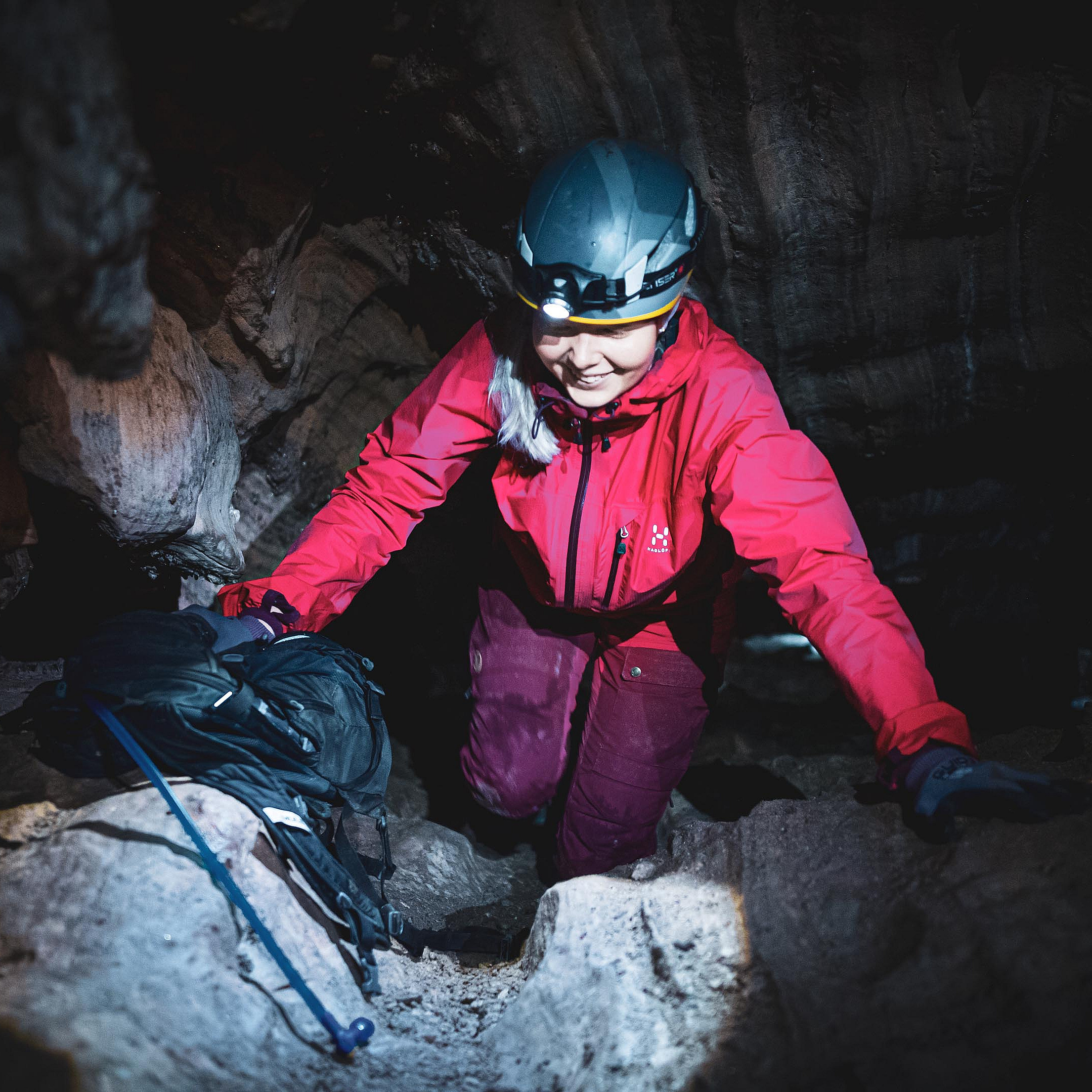 Grottetur i Øyfjellgrotta