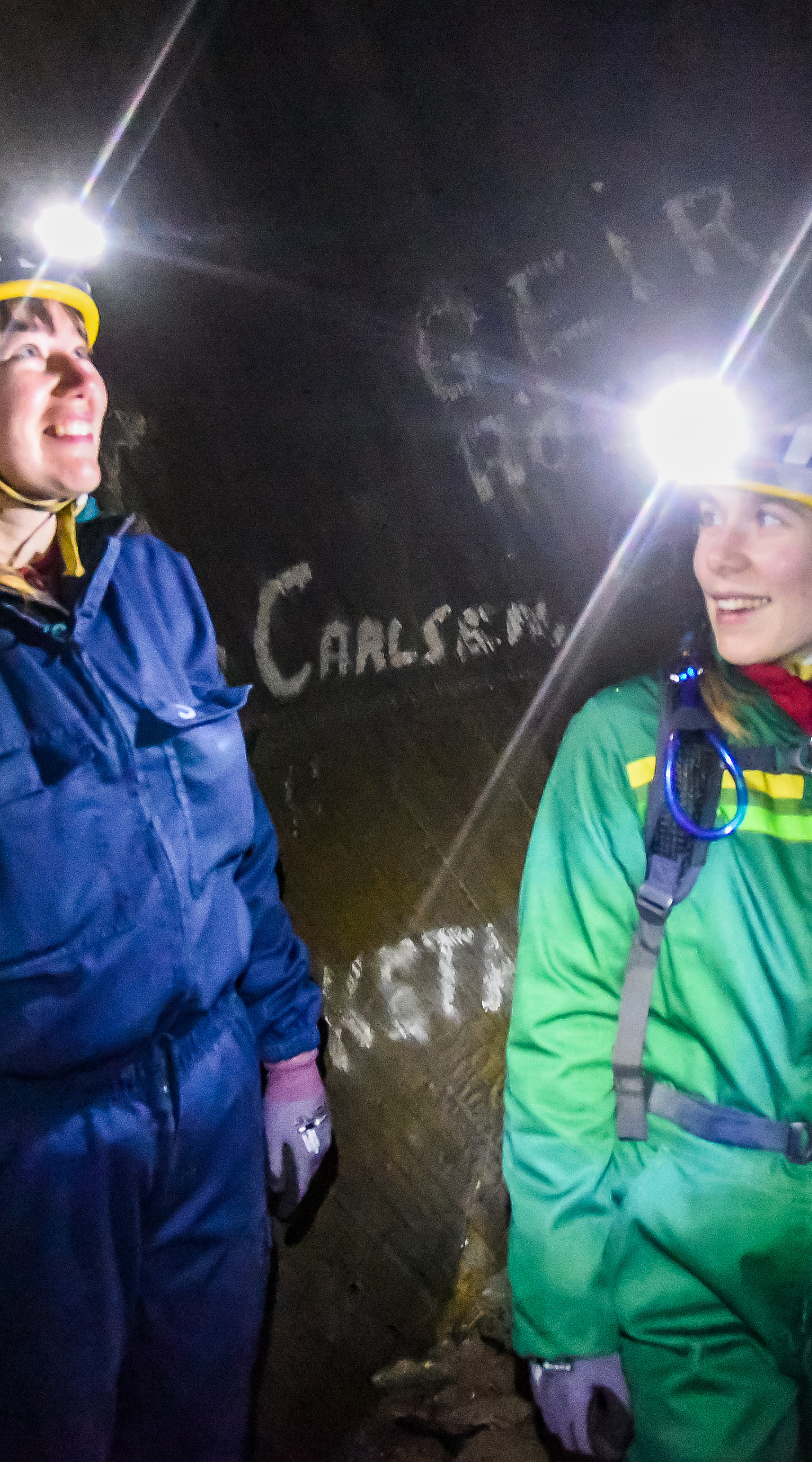 Grottetur i Øyfjellgrotta