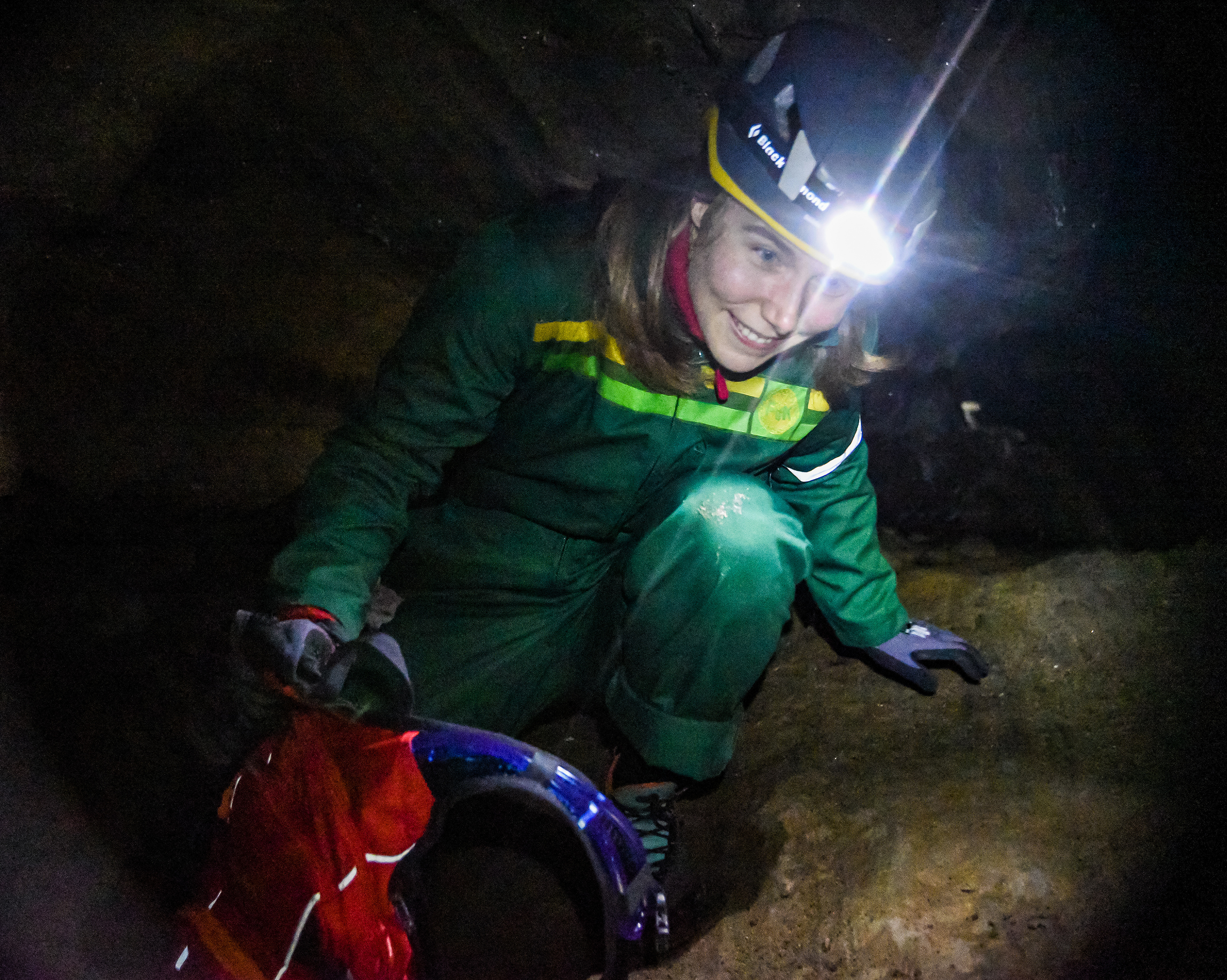 Grottetur i Øyfjellgrotta