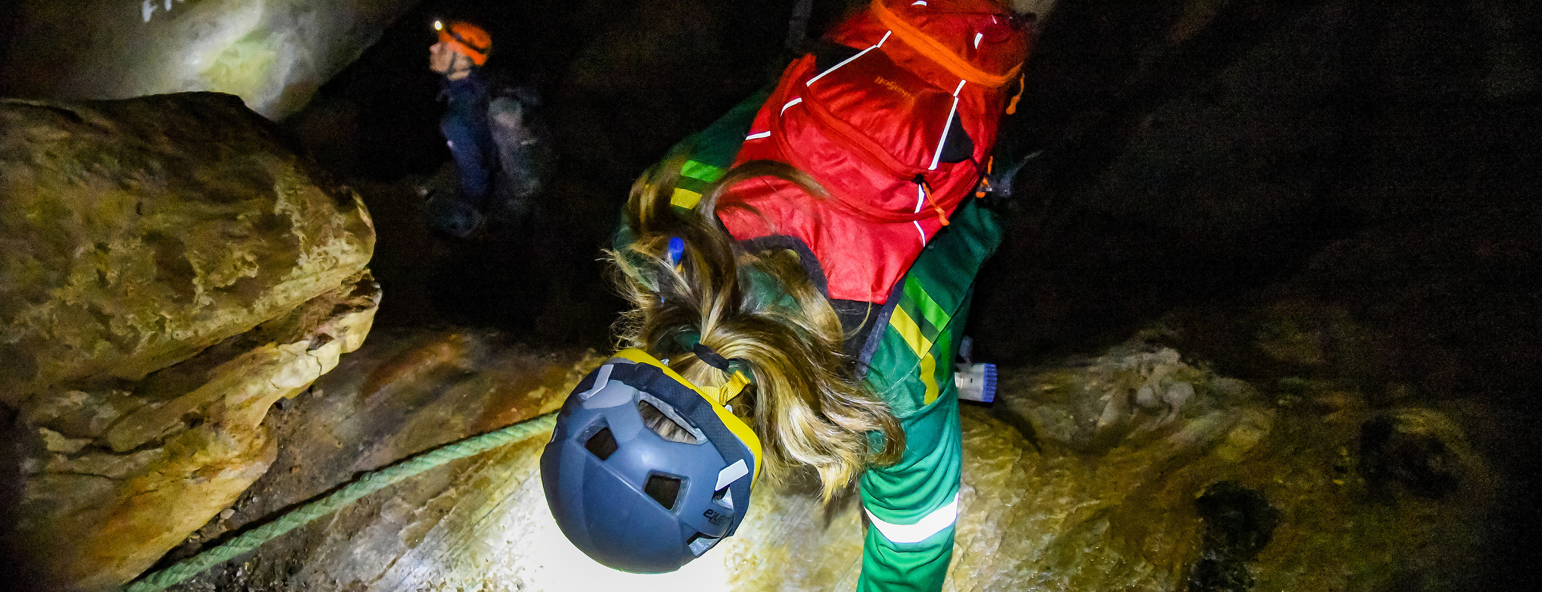 Grottetur i Øyfjellgrotta