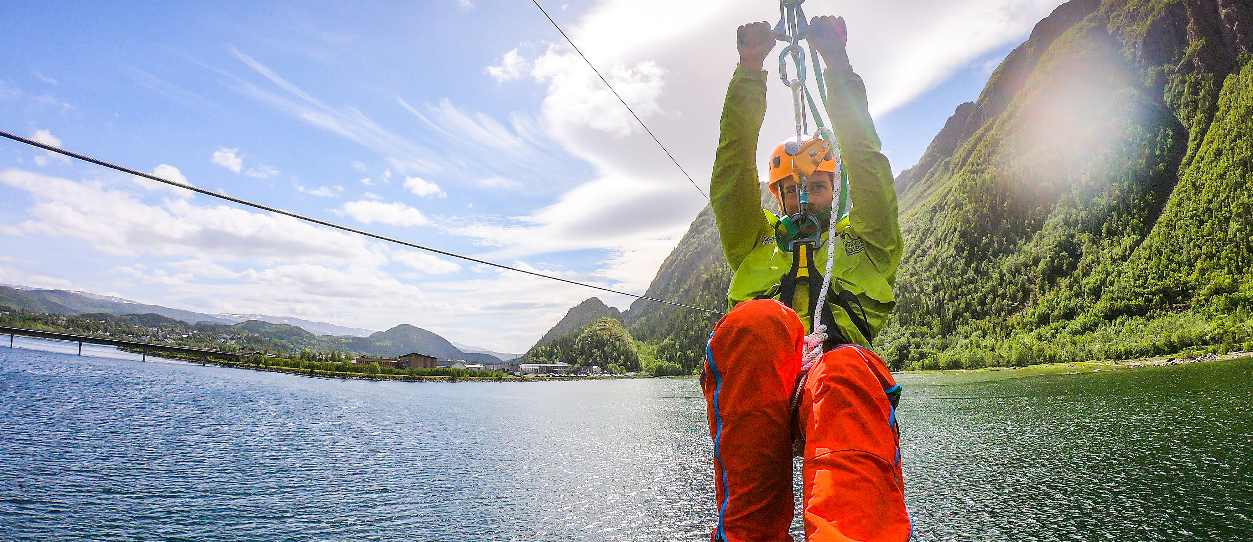 Via Ferrata og Zipline