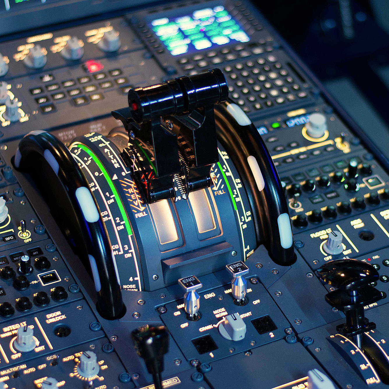 Airbus flysimulator for to