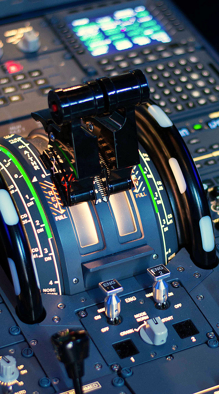 Airbus flysimulator for to