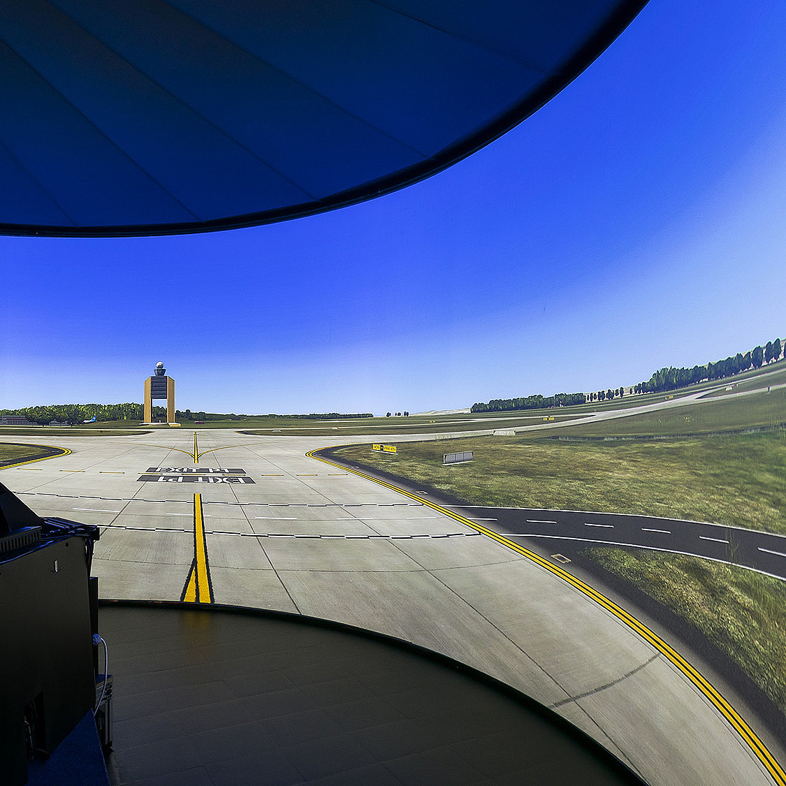 Airbus flysimulator for to
