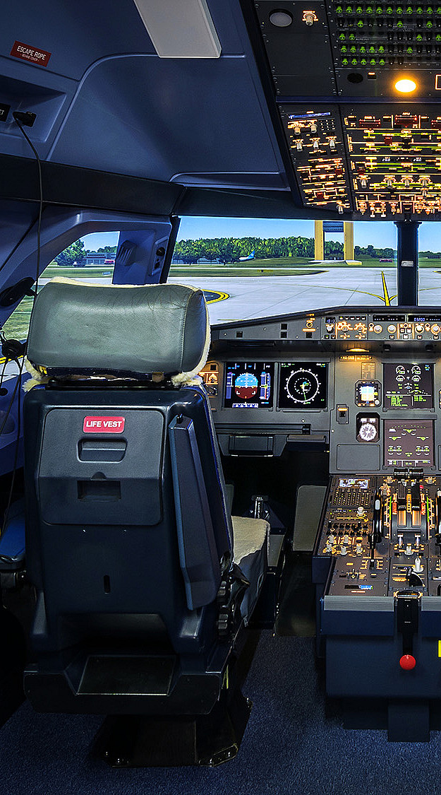 Airbus flysimulator