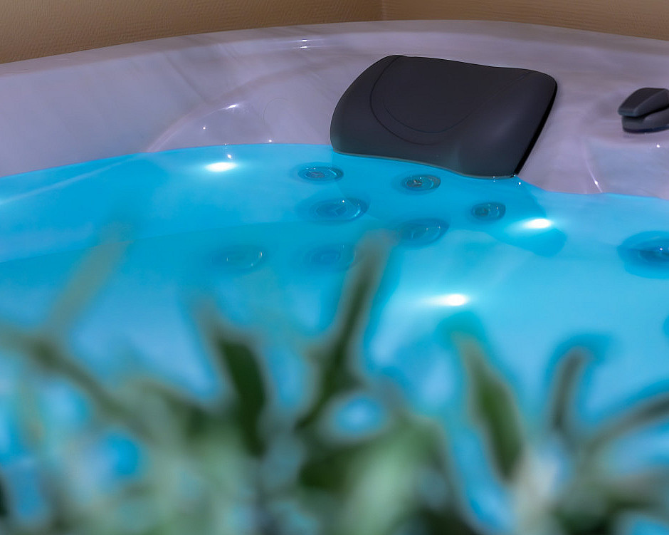 Jacuzzi, sauna & isbad