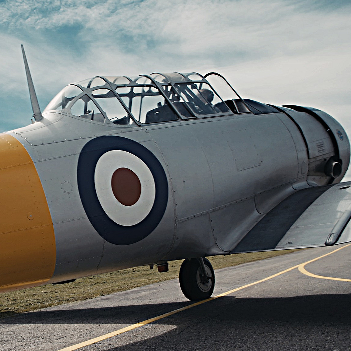Flytur med Harvard veteranfly