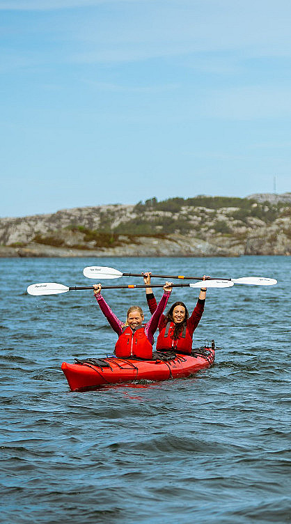 Guidet kajakktur i Øygarden skjærgård