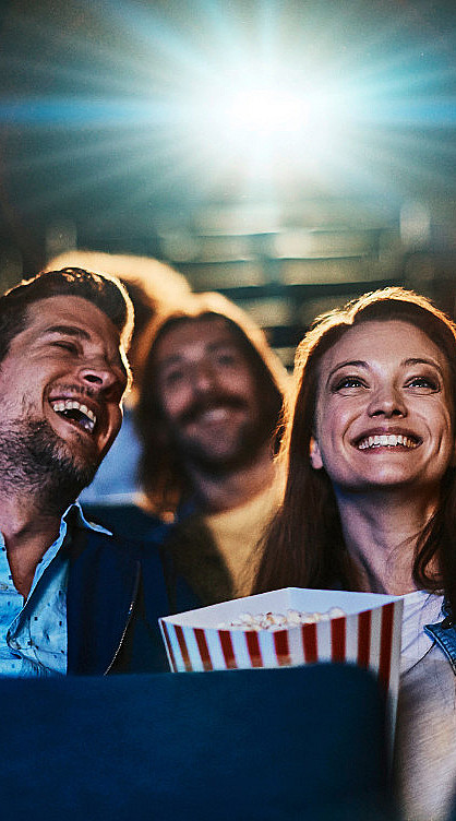 Kinodate med popcorn og brus