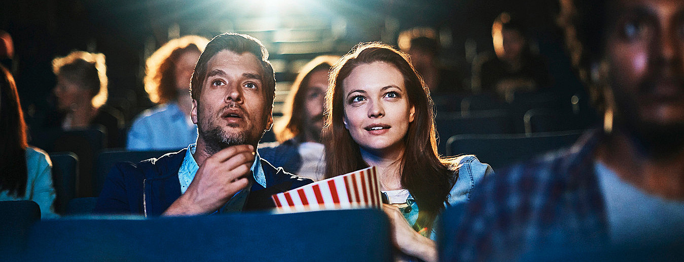 Kinodate med popcorn og brus