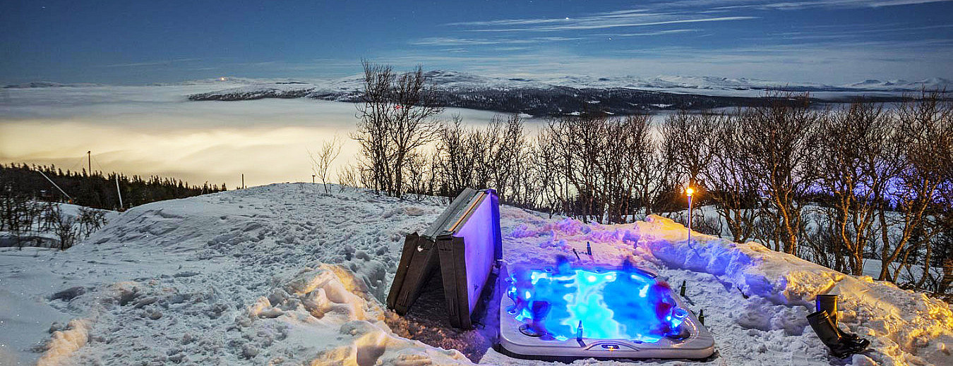 Snøhotell med femretters