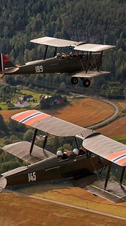 Opplevelsesflyving med Tiger Moth