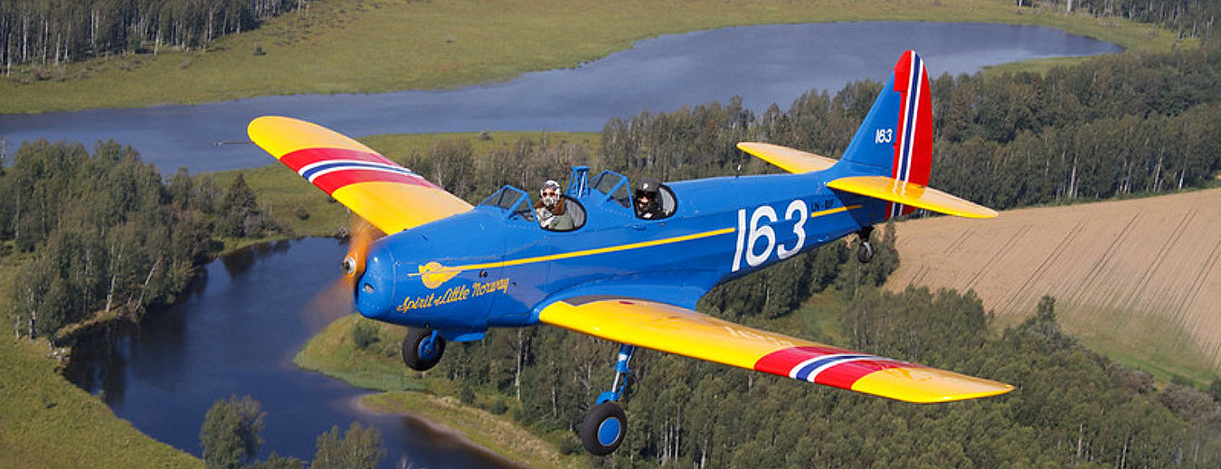 Opplevelsesflyving med Fairchild Cornell