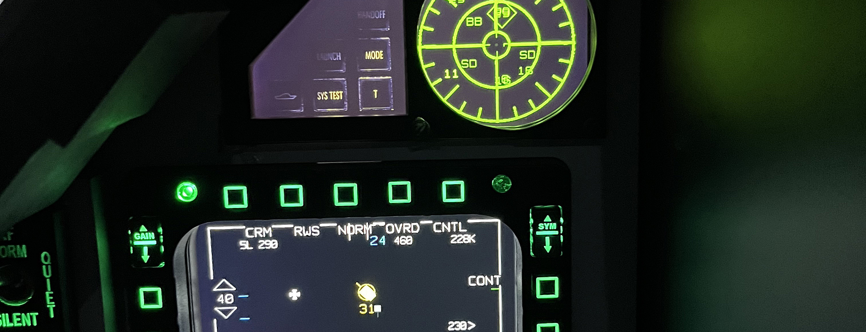 Fly F-16 simulator
