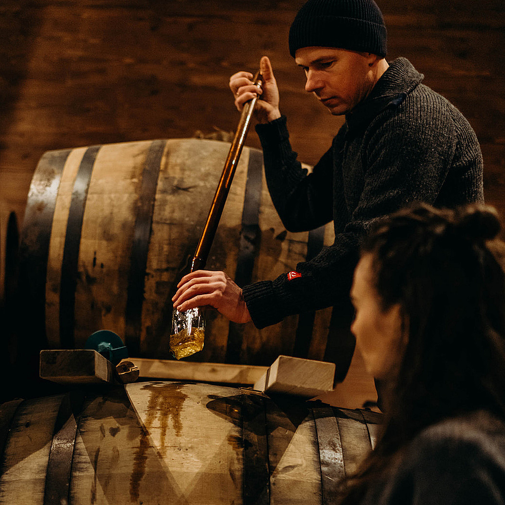 Whiskysmaking med destilleriomvisning