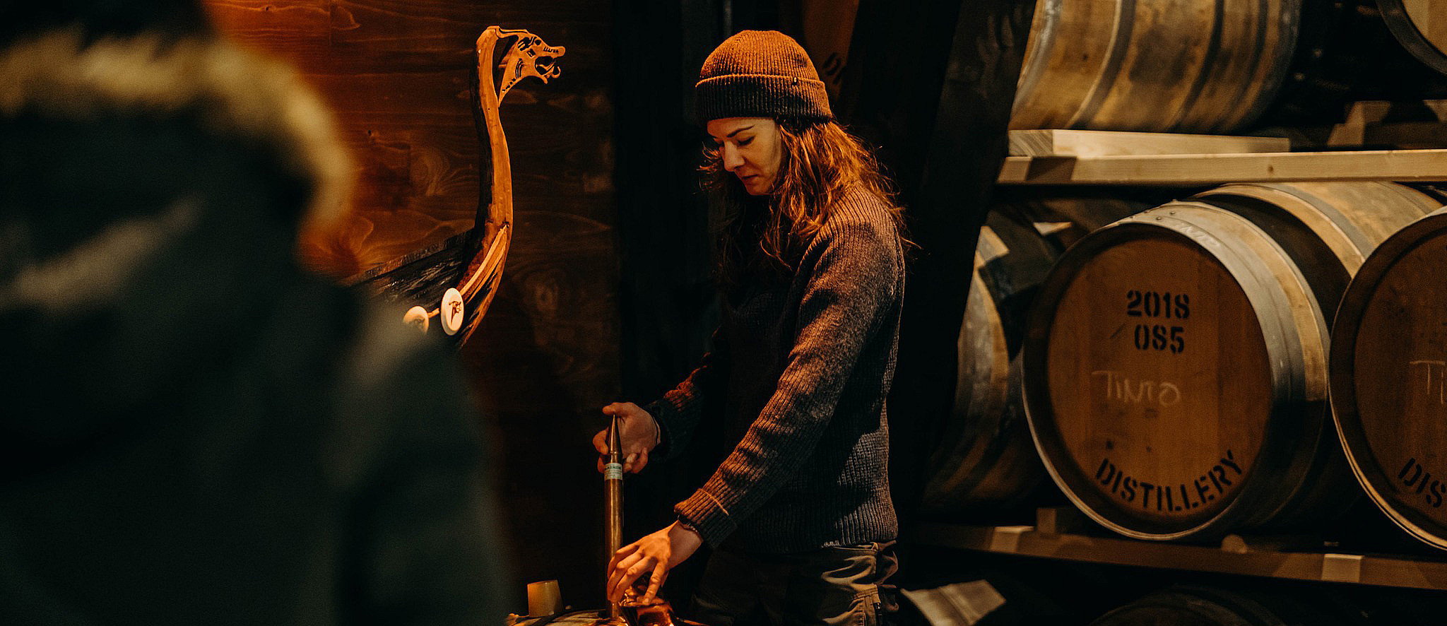 Whiskysmaking med destilleriomvisning