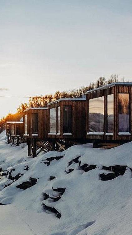Arctic fjordcabins med jacuzzi - image 2