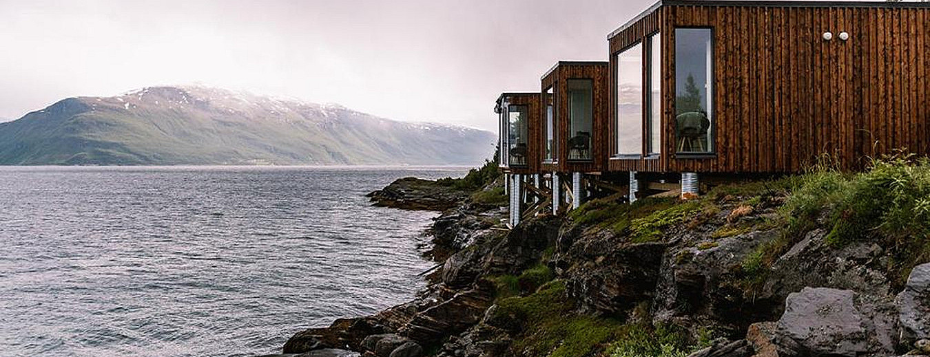 Arctic fjordcabins med jacuzzi
