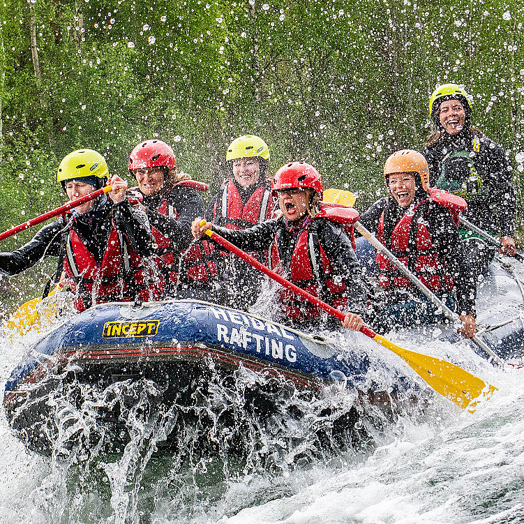 Rafting og Via Ferrata