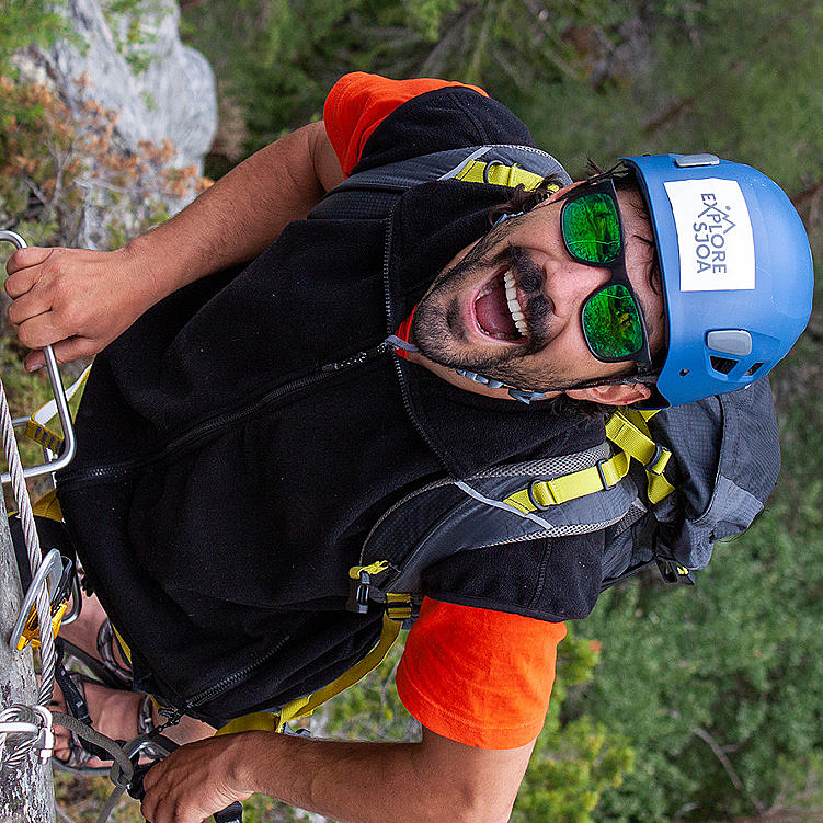 Rafting og Via Ferrata