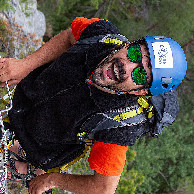 Rafting og Via Ferrata