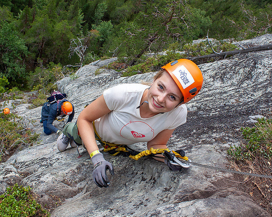 Rafting og Via Ferrata