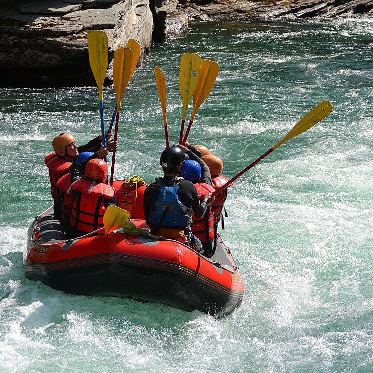 Rafting og Via Ferrata