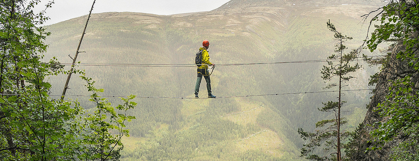 Rafting og Via Ferrata