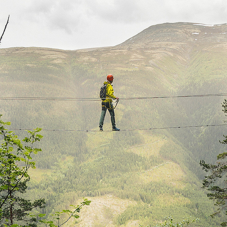 Rafting og Via Ferrata