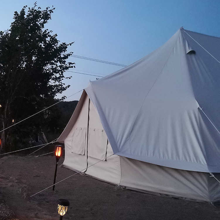 Glamping & alpakkavandring