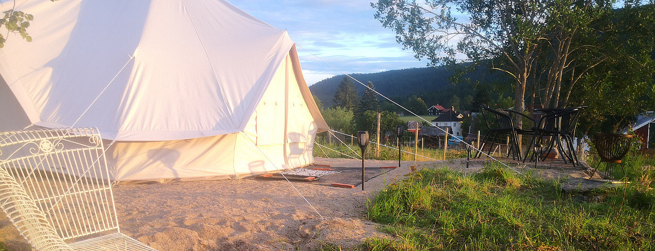Glamping & alpakkavandring