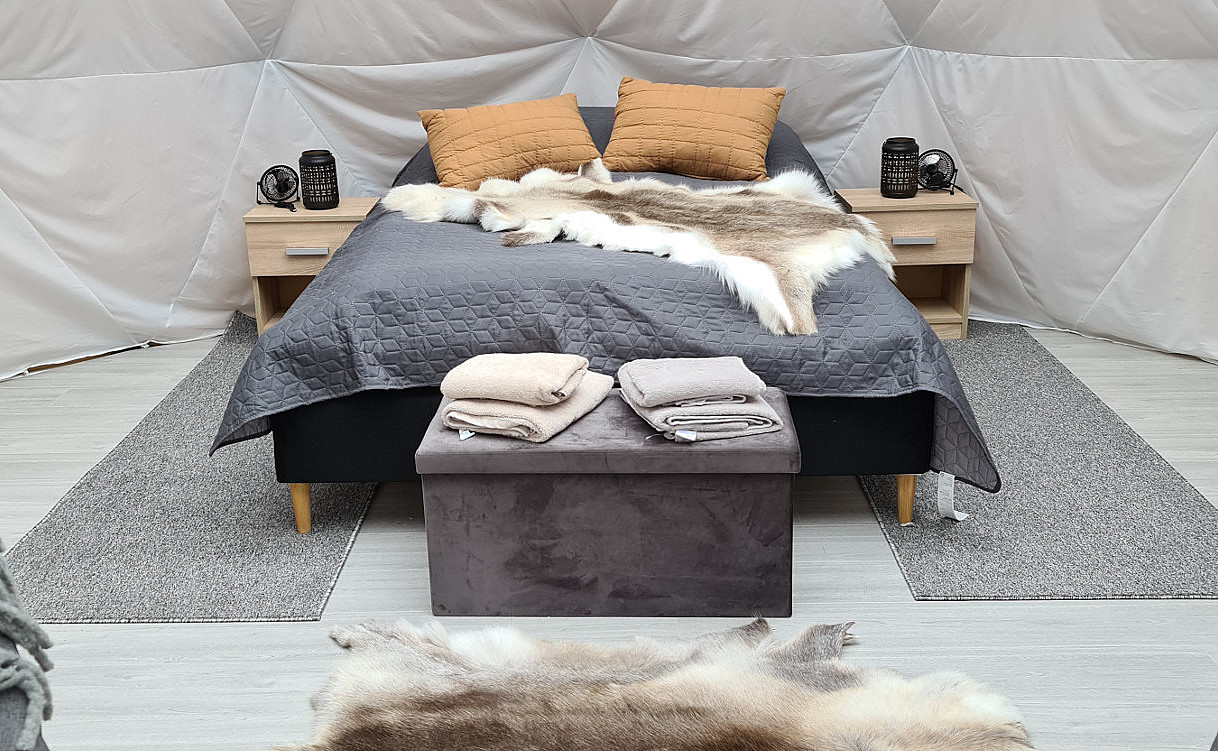 Dome Glamping & alpakkavandring