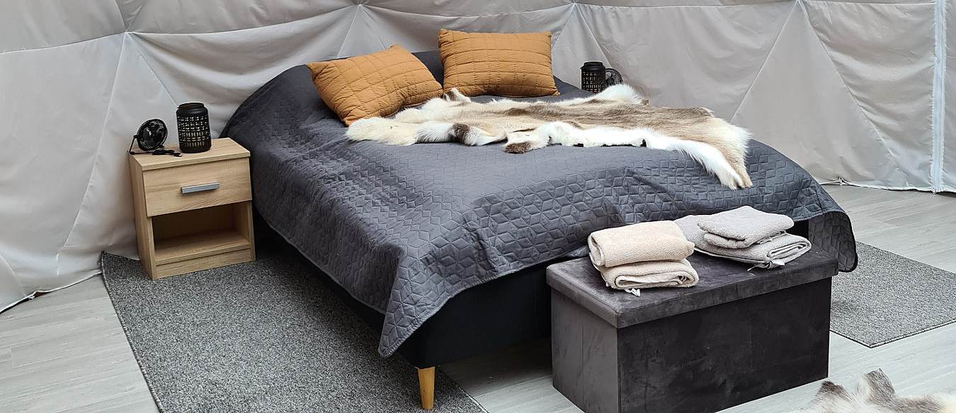 Dome Glamping & alpakkavandring