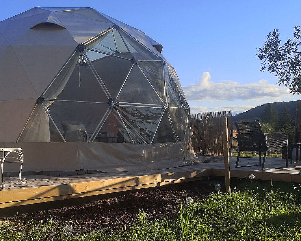 Dome Glamping & alpakkavandring - image 1