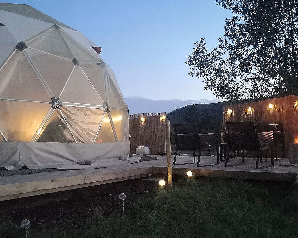 Dome Glamping & alpakkavandring - image 3