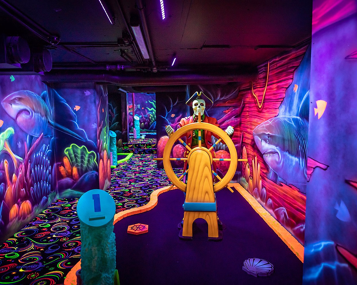 Glowing familiegolf - image 1