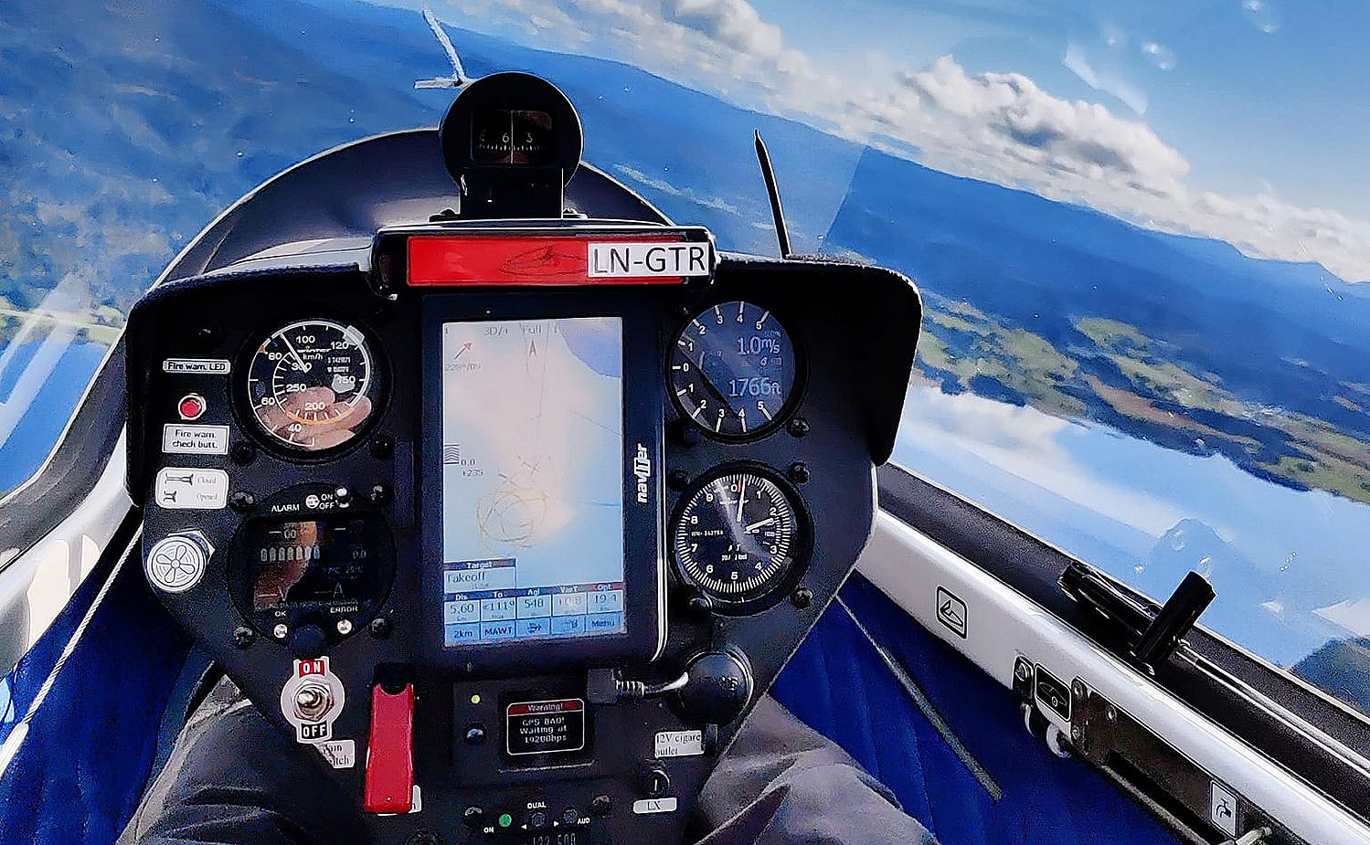 Flyleksjon og flytur med pilot