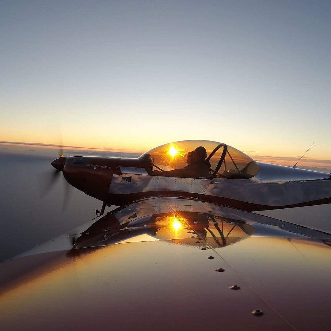 Flyleksjon og flytur med pilot