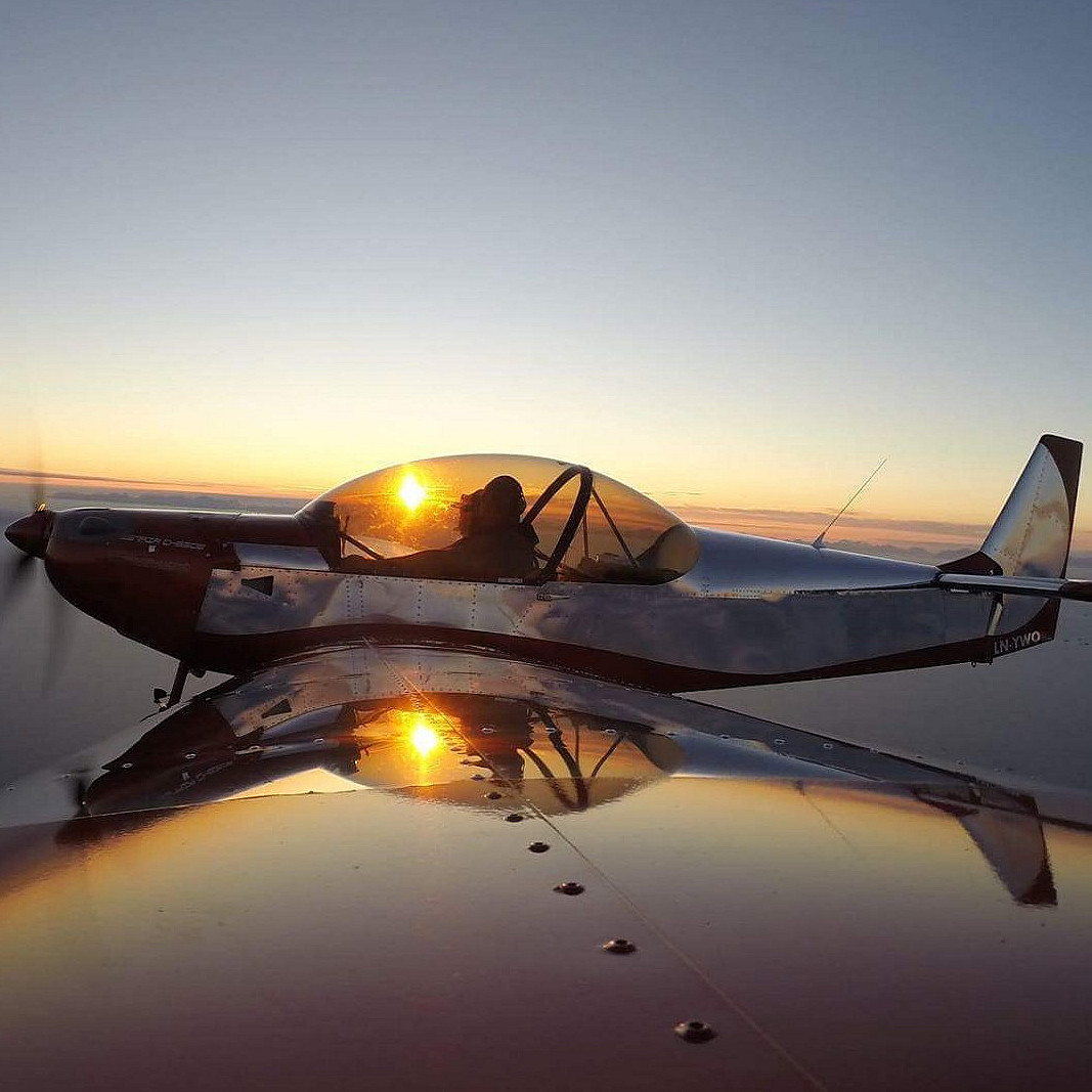 Flyleksjon og flytur med pilot