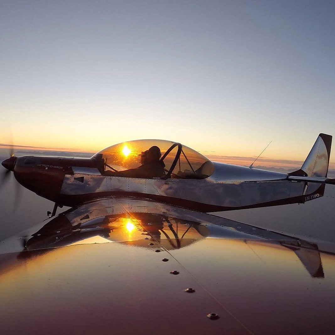 Flyleksjon og flytur med pilot