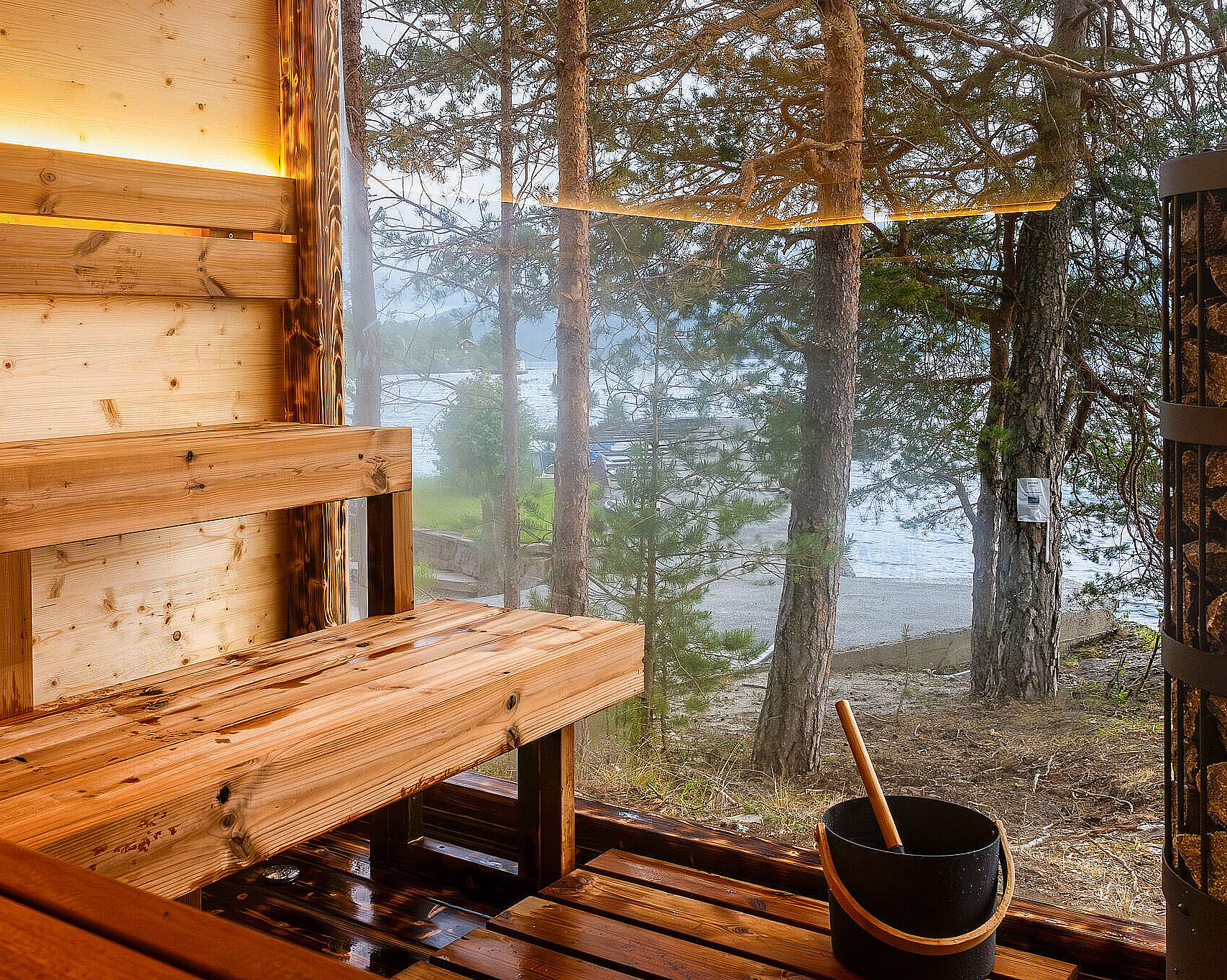 Sauna for to