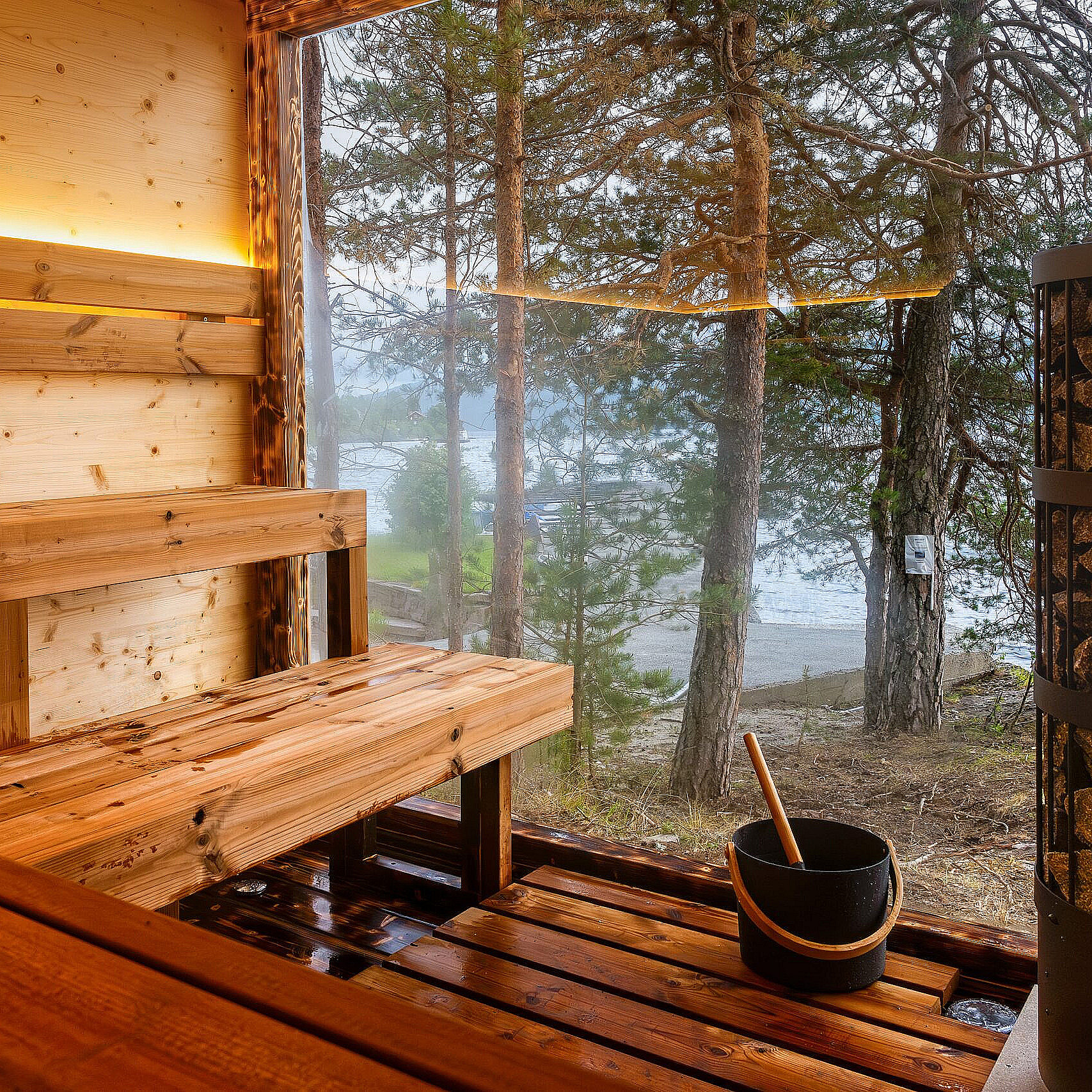 Sauna for to