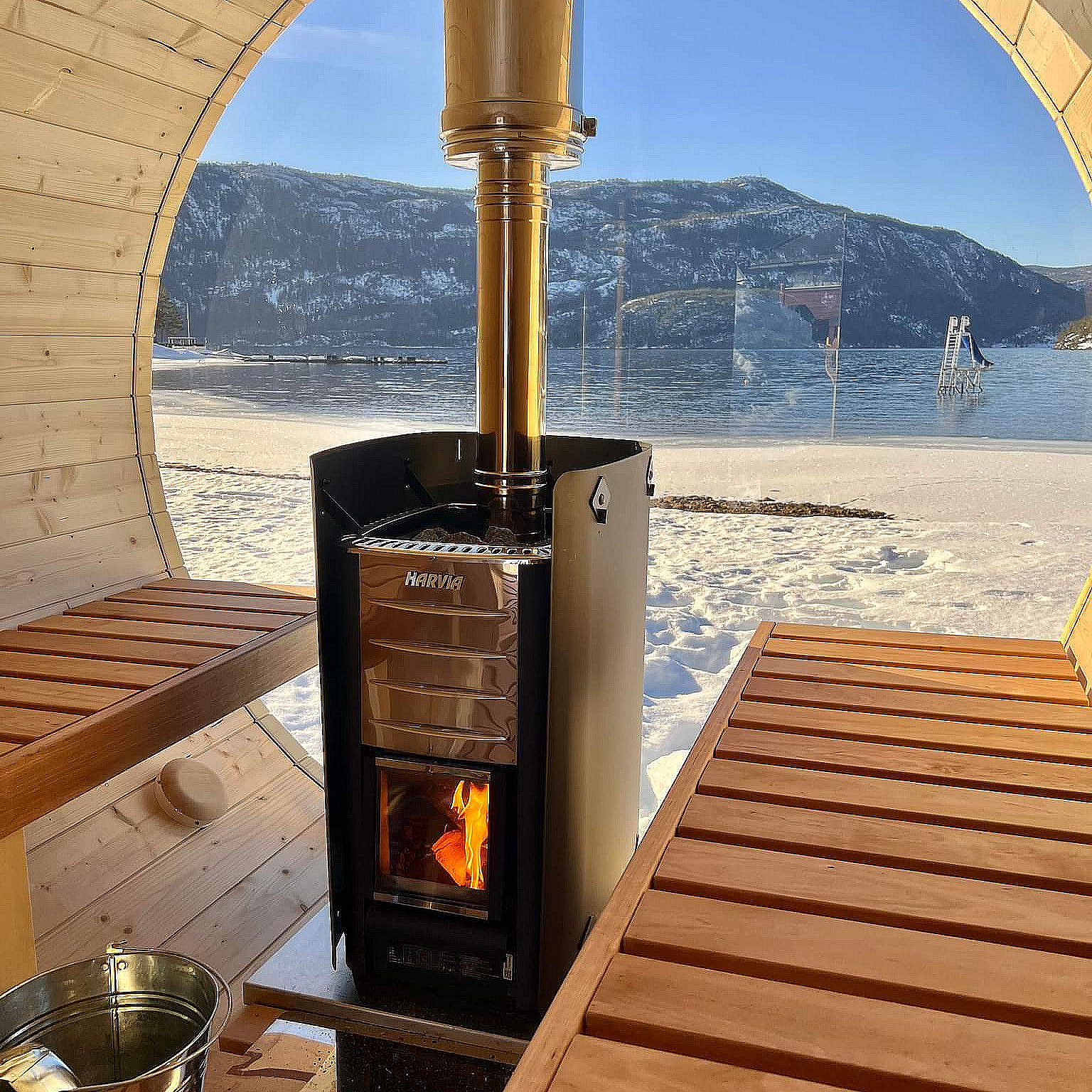 Sauna for to
