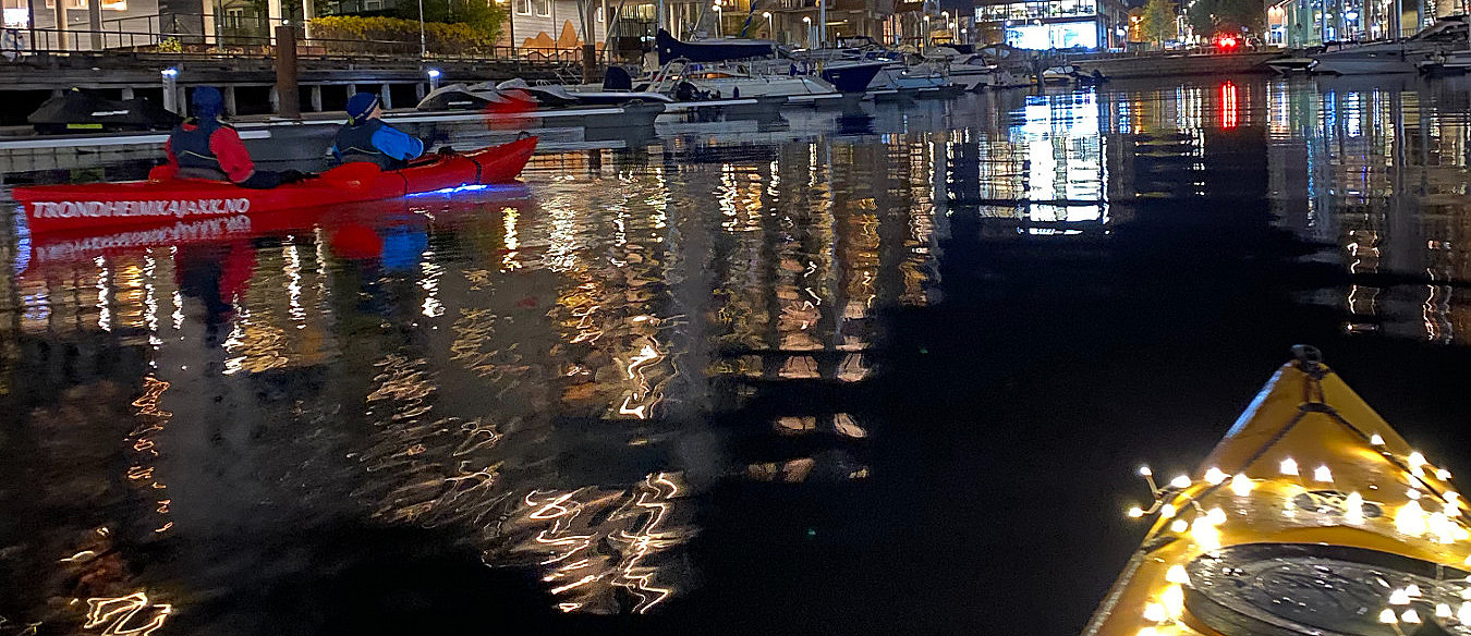 Glødende kajakktur langs Nidelven