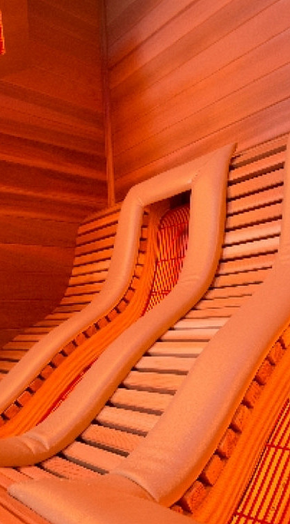 Duomassasje med IR Sauna