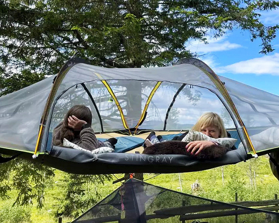 Sveveteltglamping